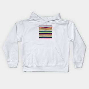 MULTI COLOR STRIPES Kids Hoodie